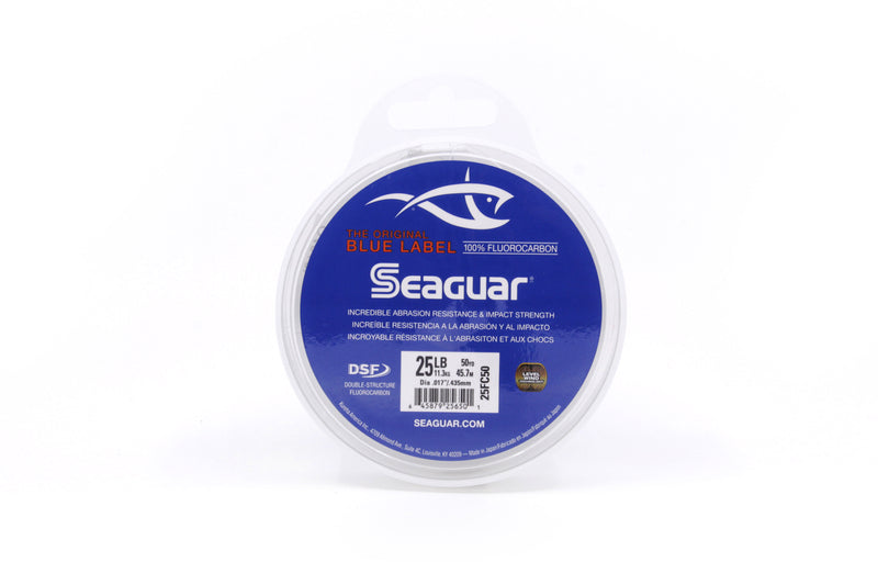 Seaguar Blue Label Fluorocarbon Leader 50YD 20#-80#