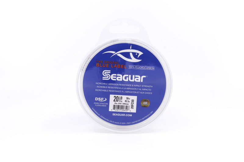 Seaguar Blue Label Fluorocarbon Leader 50YD 20#-80#