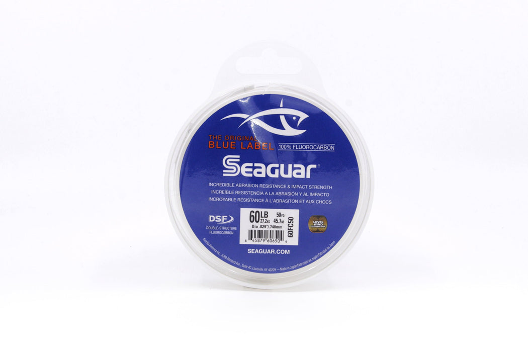 Seaguar Blue Label Fluorocarbon Leader 50YD 20#-80# EZ-K