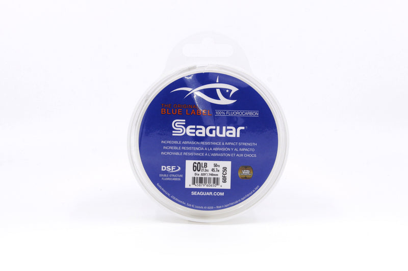 Seaguar Blue Label Fluorocarbon Leader 50YD 20#-80#