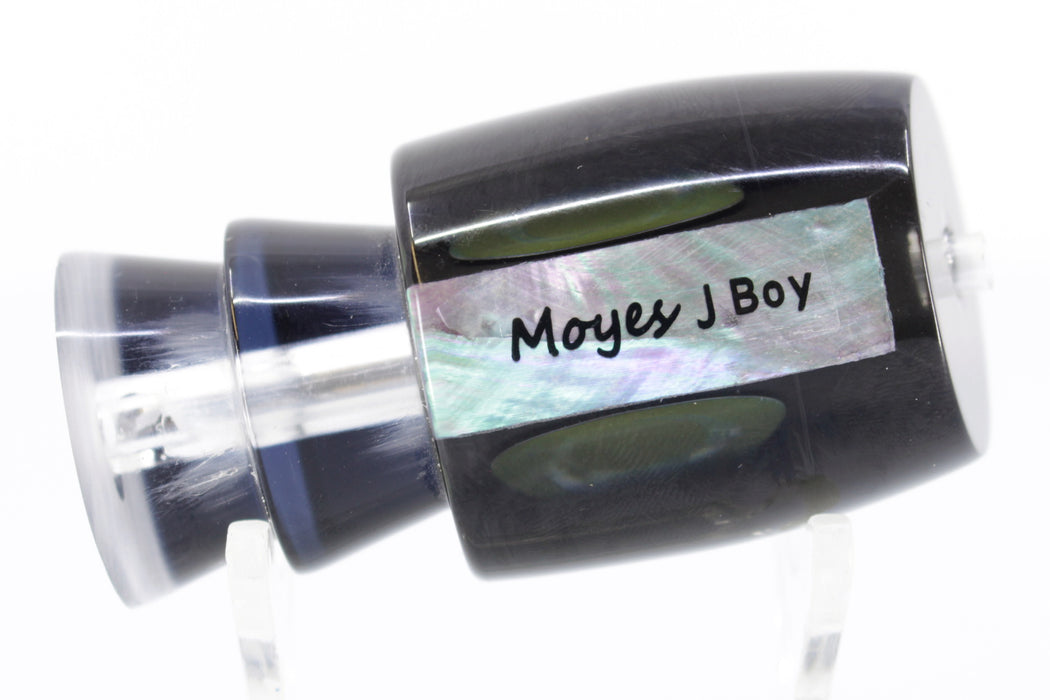 Moyes Lures Black Death Medium J-Boy 12" 4oz