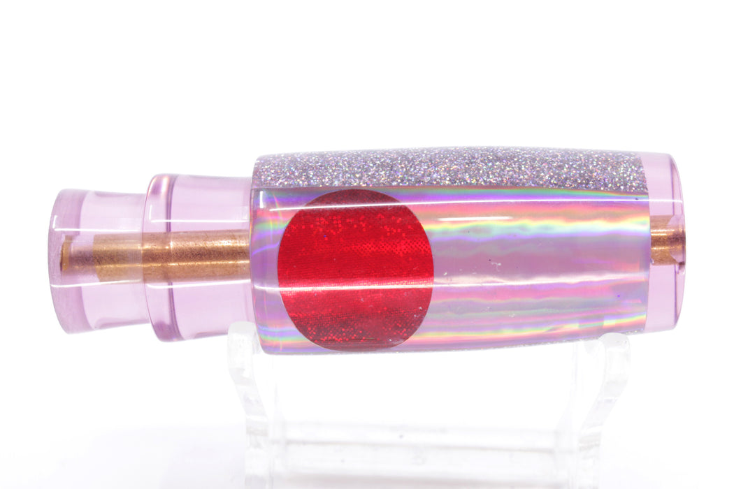 Koya Lures Purple Rainbow Red Eyes Hard Head 7" 1.4oz