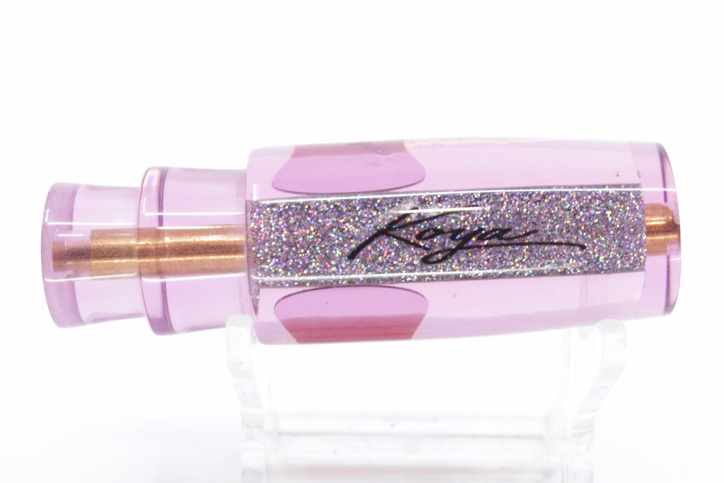 Koya Lures Purple Rainbow Red Eyes Hard Head 7" 1.4oz