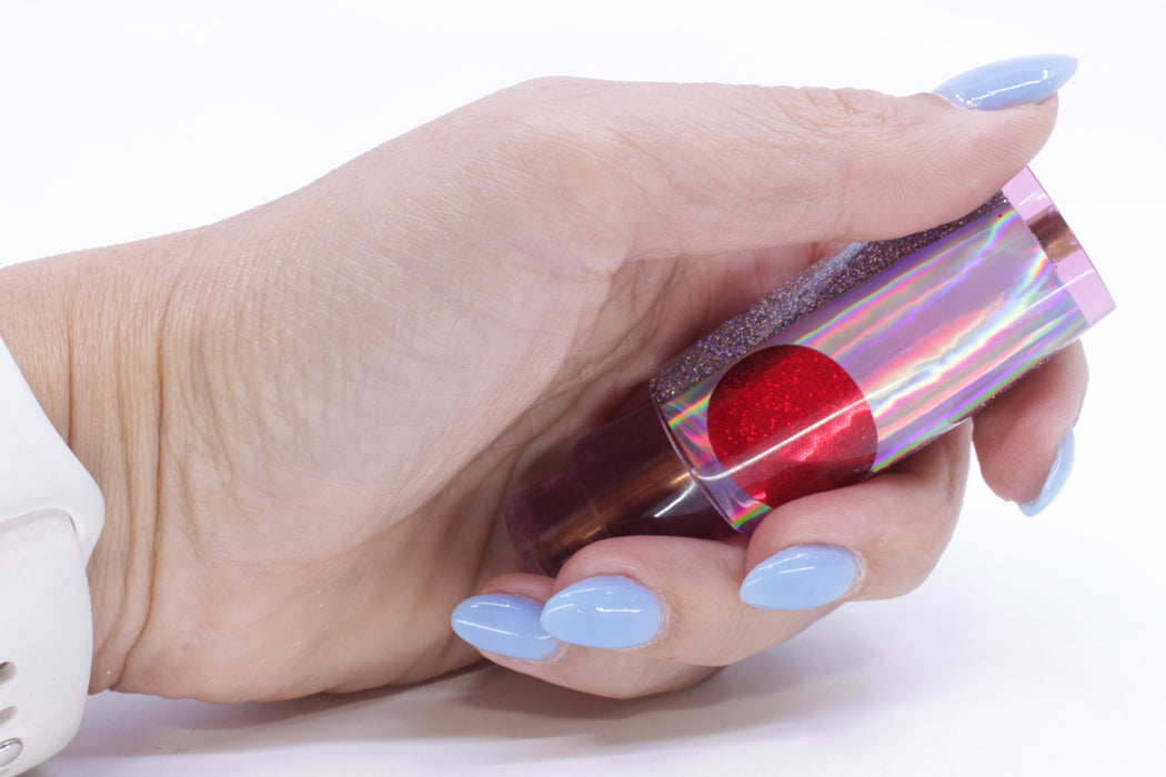 Koya Lures Purple Rainbow Red Eyes Hard Head 7" 1.4oz