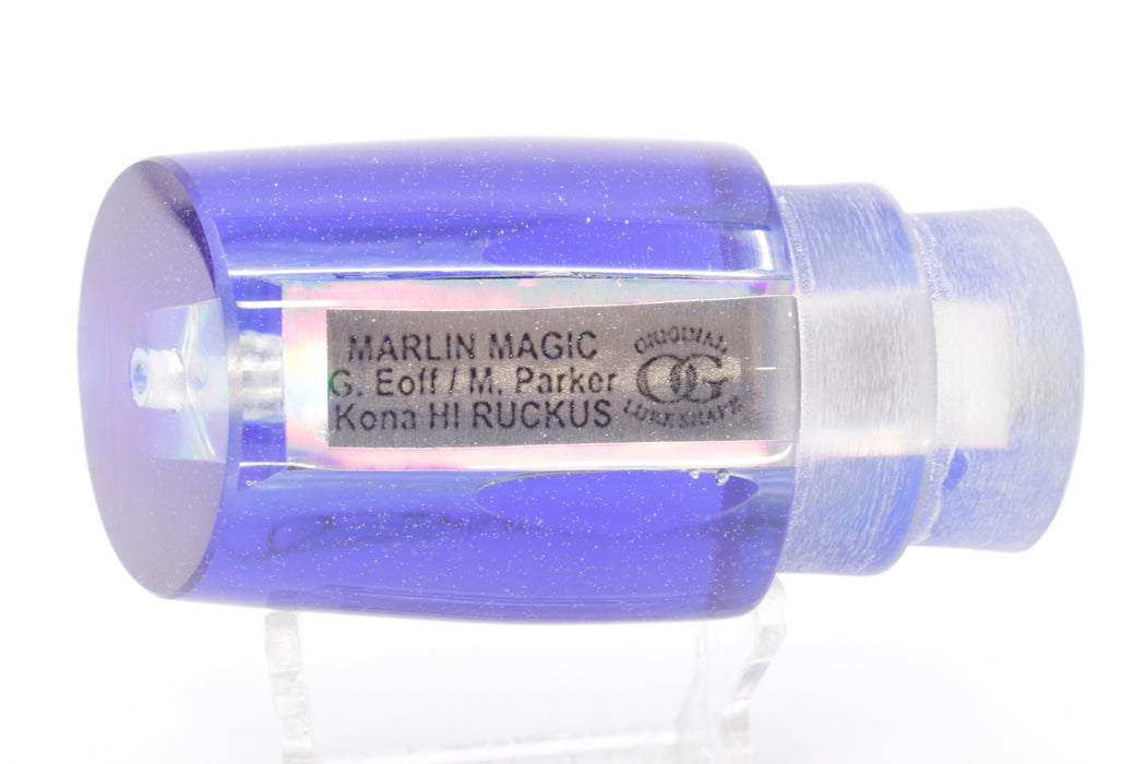Marlin Magic Blue-Purple Abalone Blue Back Taxi Eyes Ruckus 12" 7.2oz