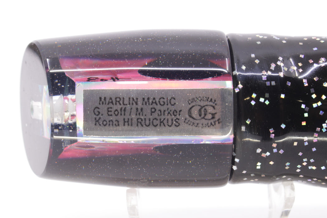 Marlin Magic Pink MOP Black Back Red Eyes Ruckus 12" 11oz Skirted Black/Pink