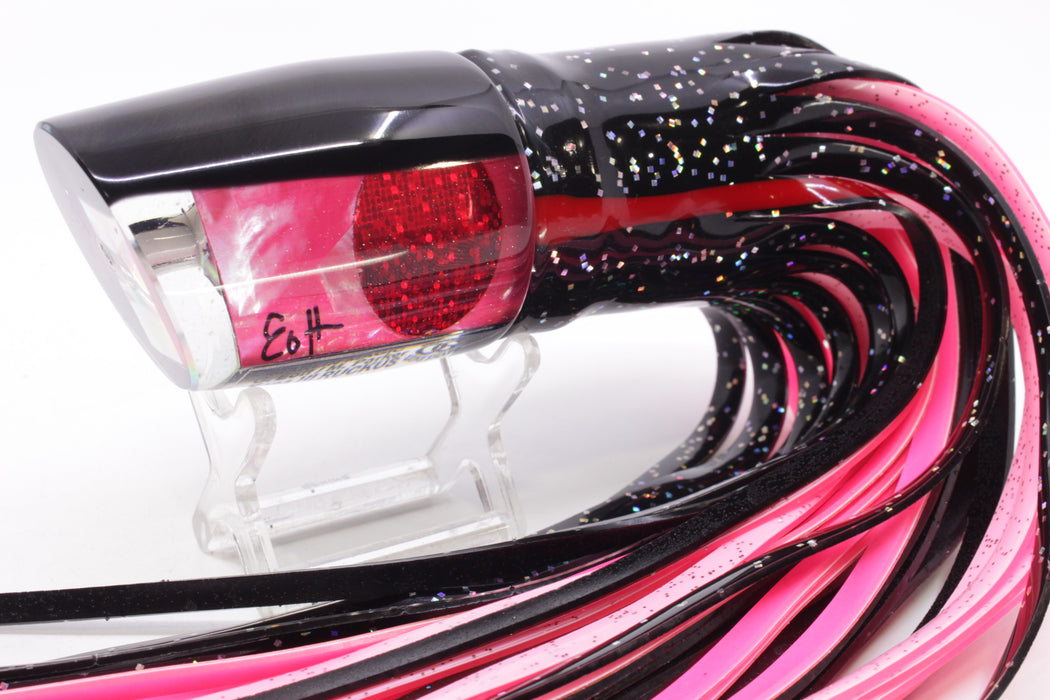 Marlin Magic Pink MOP Black Back Red Eyes Ruckus 12" 11oz Skirted Black/Pink