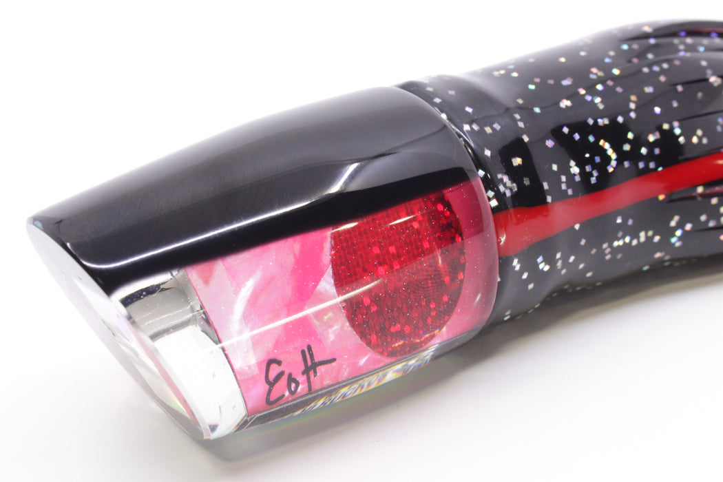 Marlin Magic Pink MOP Black Back Red Eyes Ruckus 12" 11oz Skirted Black/Pink