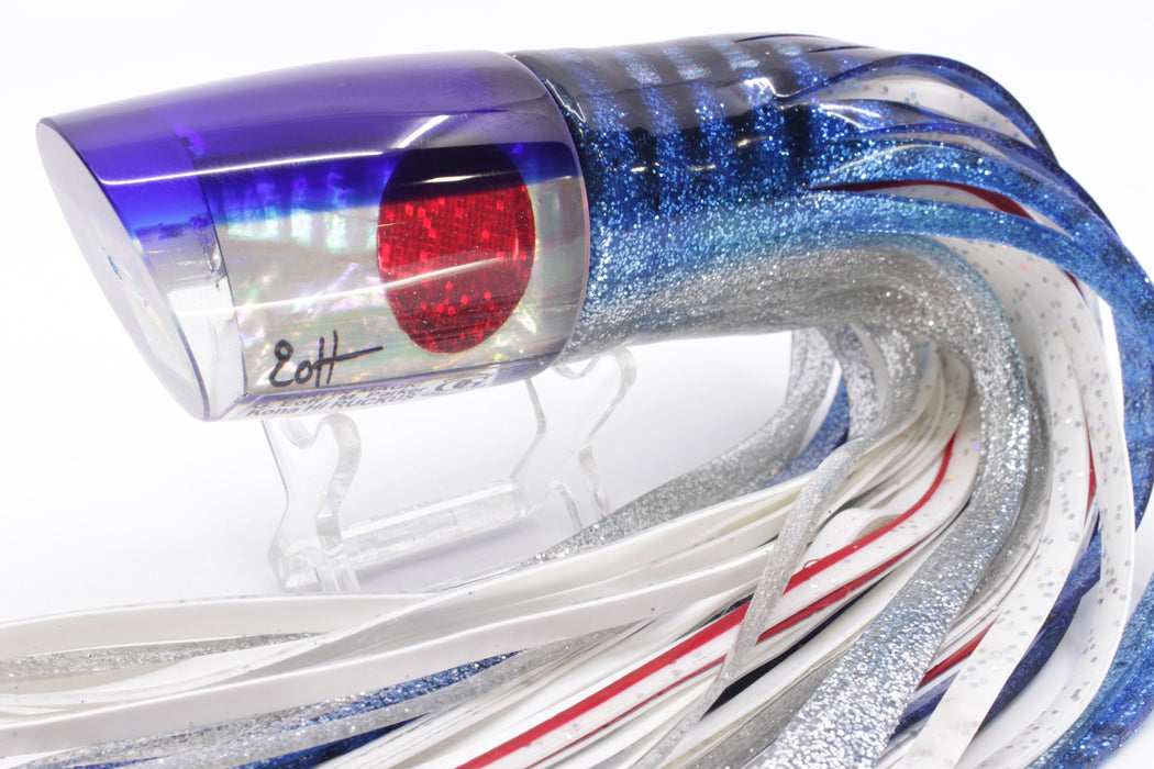 Marlin Magic White Awabi Blue Back Red Eyes Ruckus 12" 11oz Skirted Blue Aurora