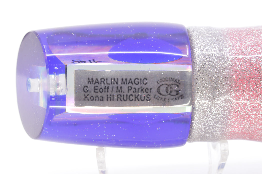 Marlin Magic Pink Awabi Blue Back Taxi Eyes Ruckus 12" 11oz Skirted Blue-Silver/Pink