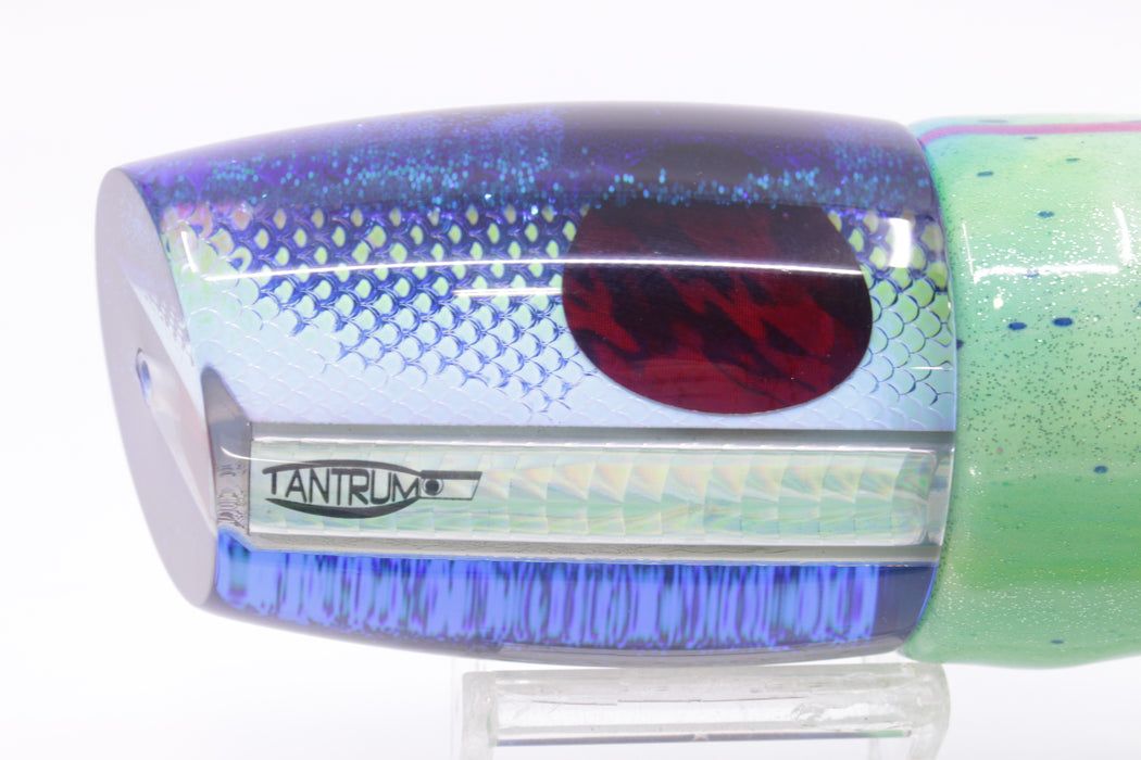 TANTRUM Lures Rainbow Scale Blue Back XL Bandit 14" 12.7oz Fire Tailz Vinyl Mad Mahi