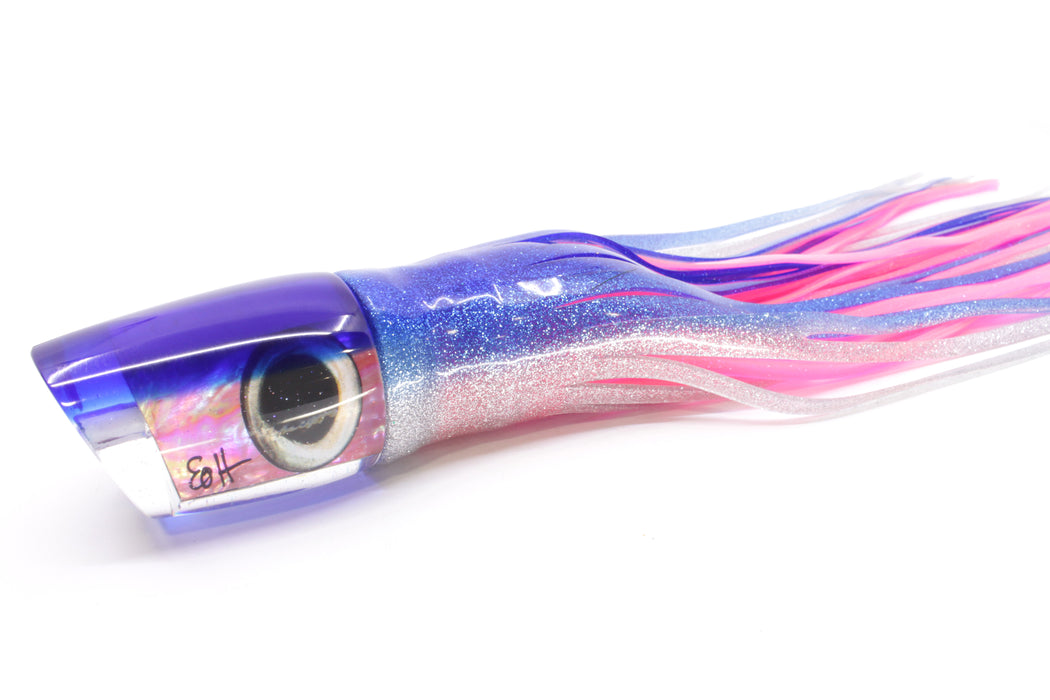 Marlin Magic Pink Awabi Blue Back Taxi Eyes Ruckus 12" 11oz Skirted Blue-Silver/Pink