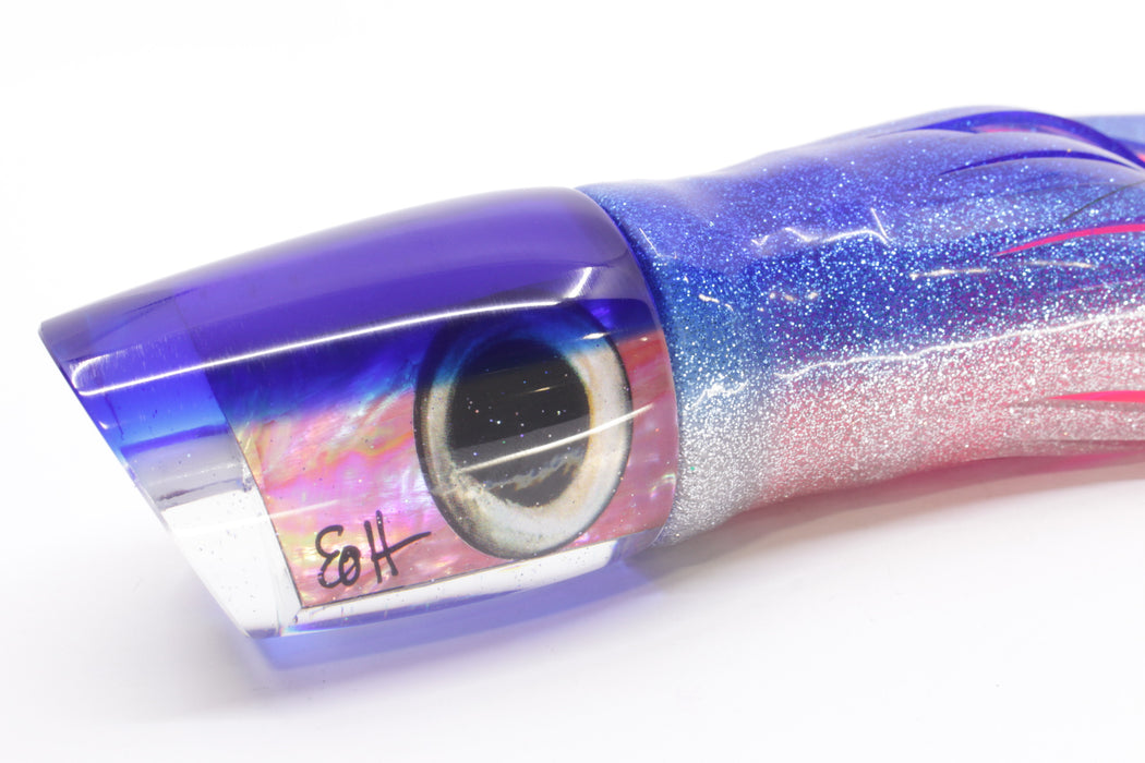 Marlin Magic Pink Awabi Blue Back Taxi Eyes Ruckus 12" 11oz Skirted Blue-Silver/Pink