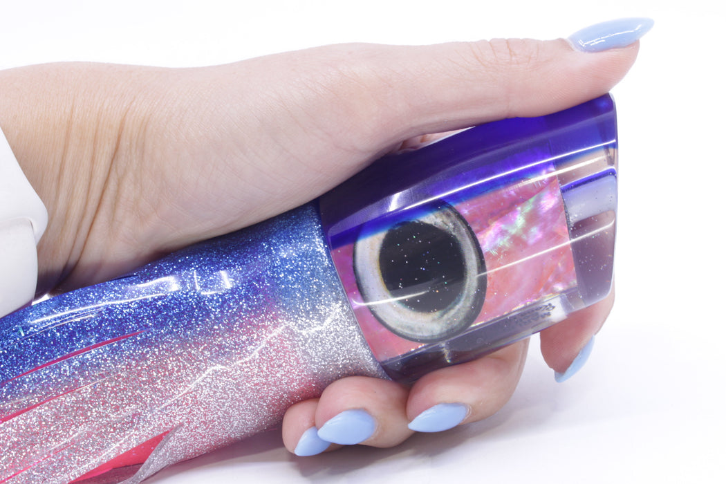 Marlin Magic Pink Awabi Blue Back Taxi Eyes Ruckus 12" 11oz Skirted Blue-Silver/Pink