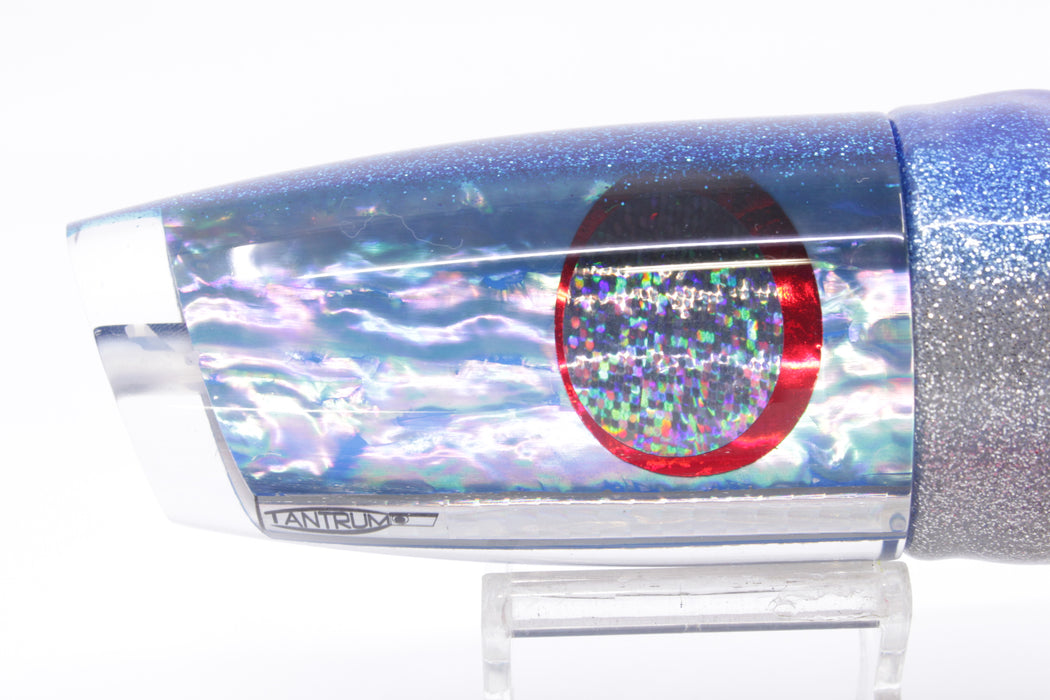 TANTRUM Lures Blue Awabi Blue Back XL Plunger 14" 12oz Skirted Blue-Silver