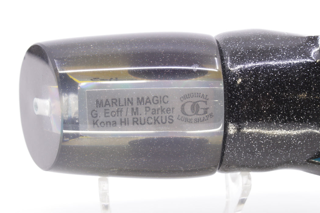 Marlin Magic Golden MOP Black Back Red Eyes Ruckus 12" 9oz Vinyl Black