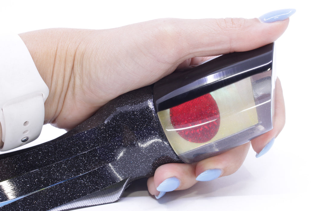 Marlin Magic Golden MOP Black Back Red Eyes Ruckus 12" 9oz Vinyl Black