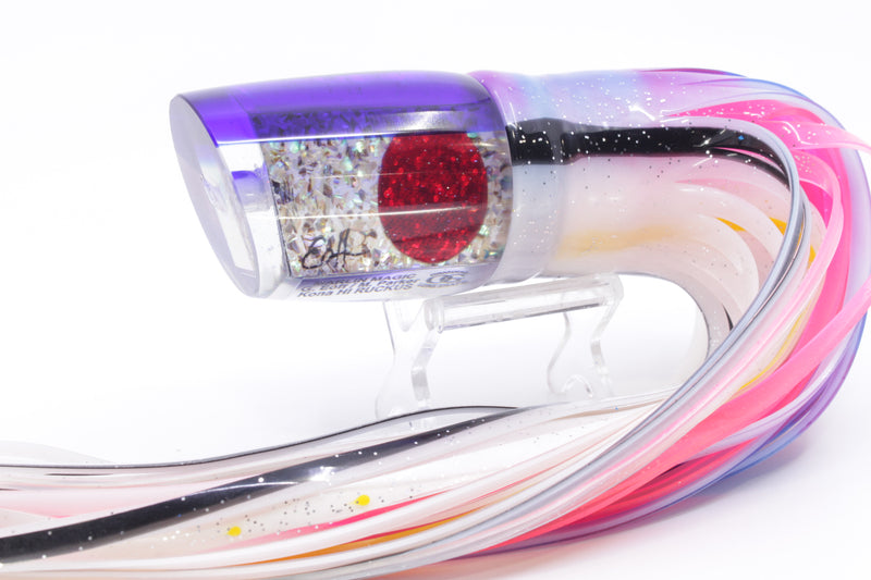 Marlin Magic White S&P Blue Back Red Eyes Ruckus 12" 11oz Skirted