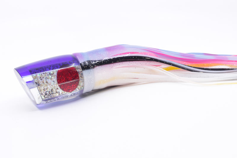 Marlin Magic White S&P Blue Back Red Eyes Ruckus 12" 11oz Skirted