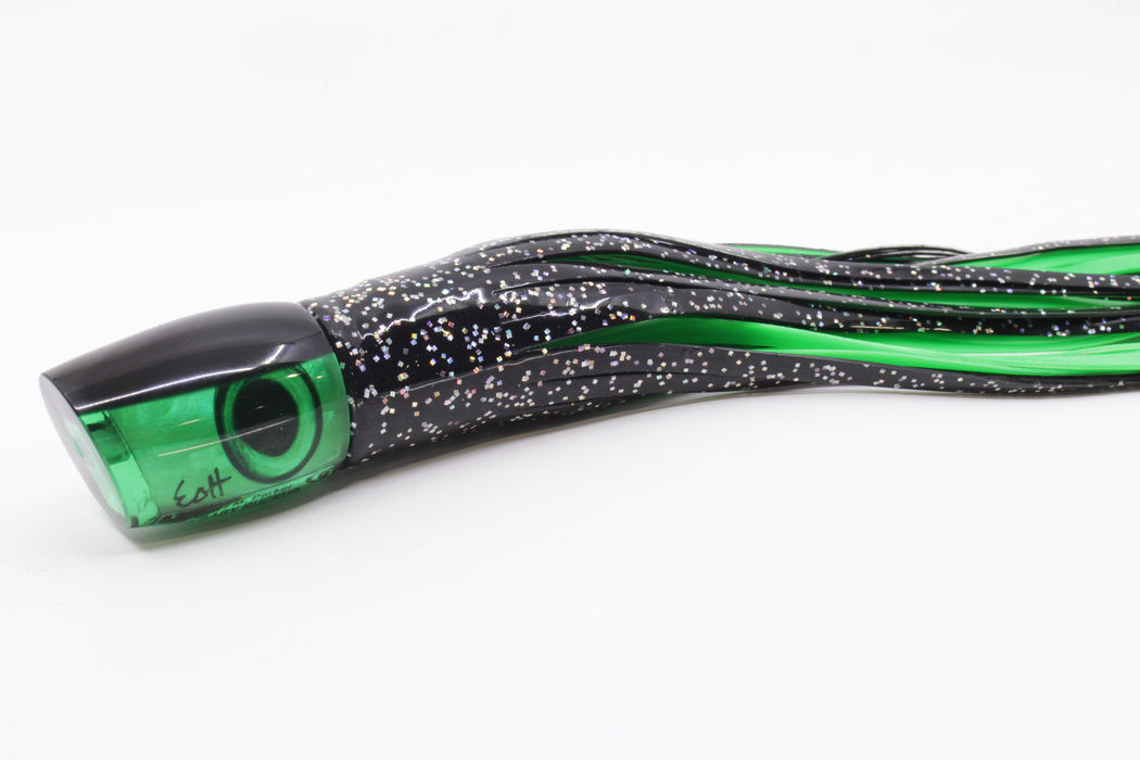 Marlin Magic Green MOP Black Back Taxi Eyes Baby Ruckus 10" 6.5oz Skirted Black-Green