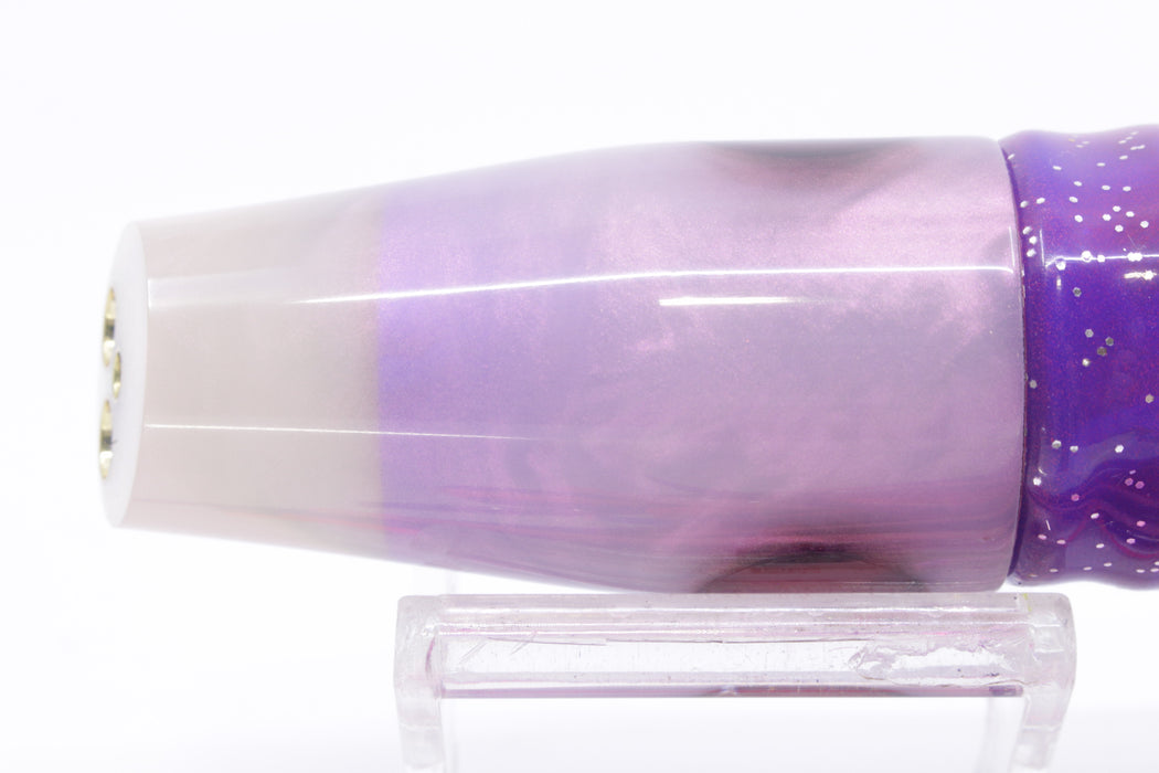 Tanigawa Lures Blueberry-Strawberry Pearl 2-Hole Slant 9"+ 9.6oz Skirted Plum/Pink