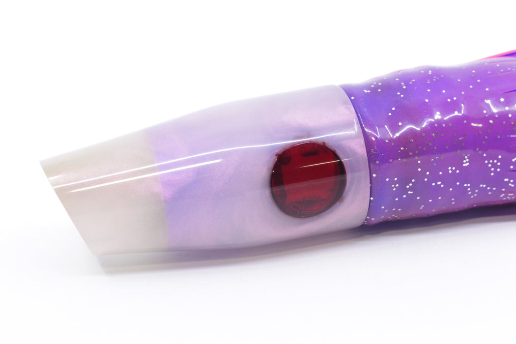 Tanigawa Lures Blueberry-Strawberry Pearl 2-Hole Slant 9"+ 9.6oz Skirted Plum/Pink