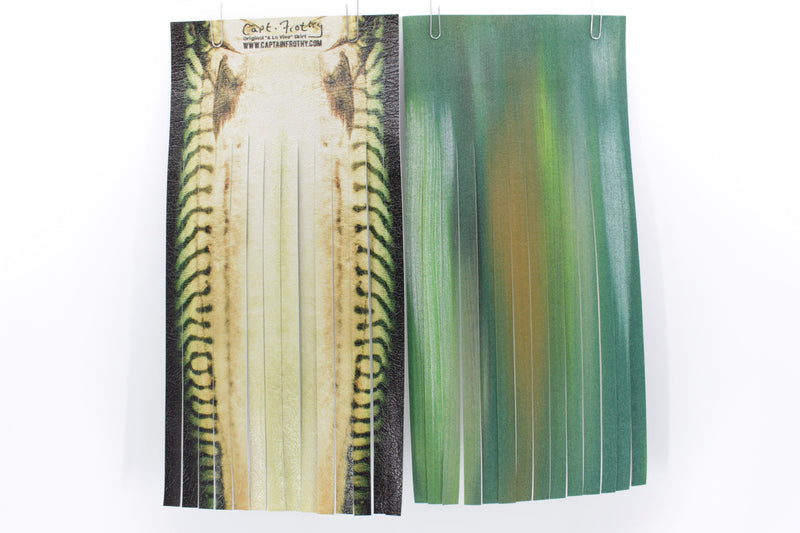 Frothy "A La Vive" Pre-Cut Vinyl Sheets - Mackerel Fire V2