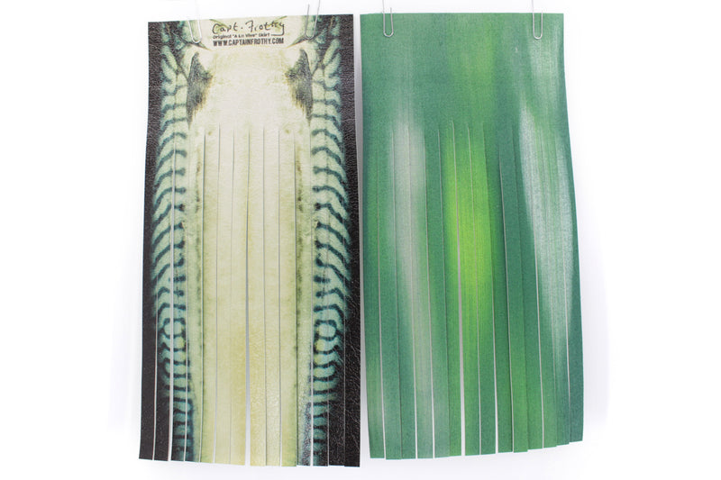 Frothy "A La Vive" Pre-Cut Vinyl Sheets - Mackerel Green V2