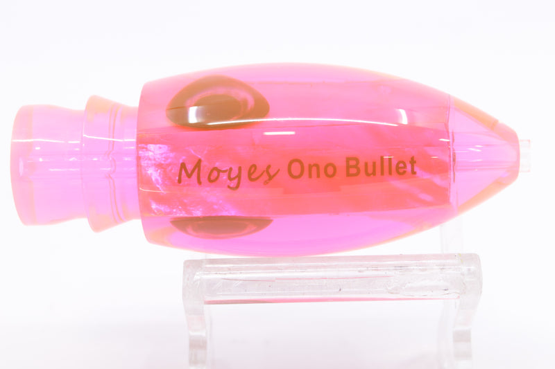 Moyes Lures Fluorescent Pink MOP Small Ono Bullet 7" 3.1oz