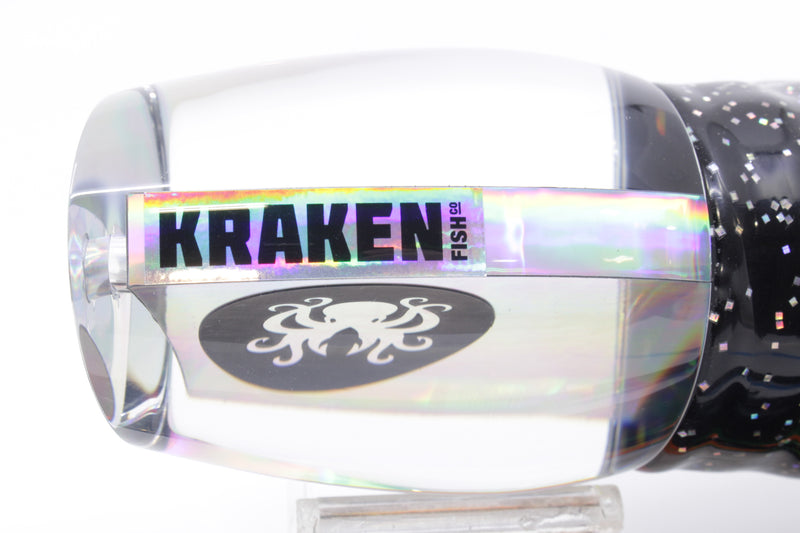 Kraken Fish Co. Silver Rainbow Kraken 16" 16.5oz Skirted Black-Rainbow