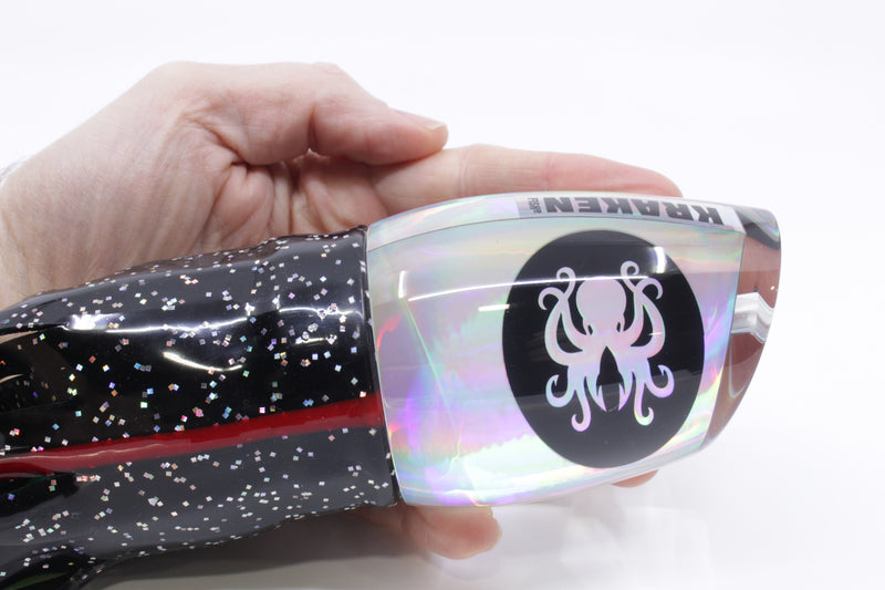 Kraken Fish Co. Silver Rainbow Kraken 16" 16.5oz Skirted Black-Rainbow