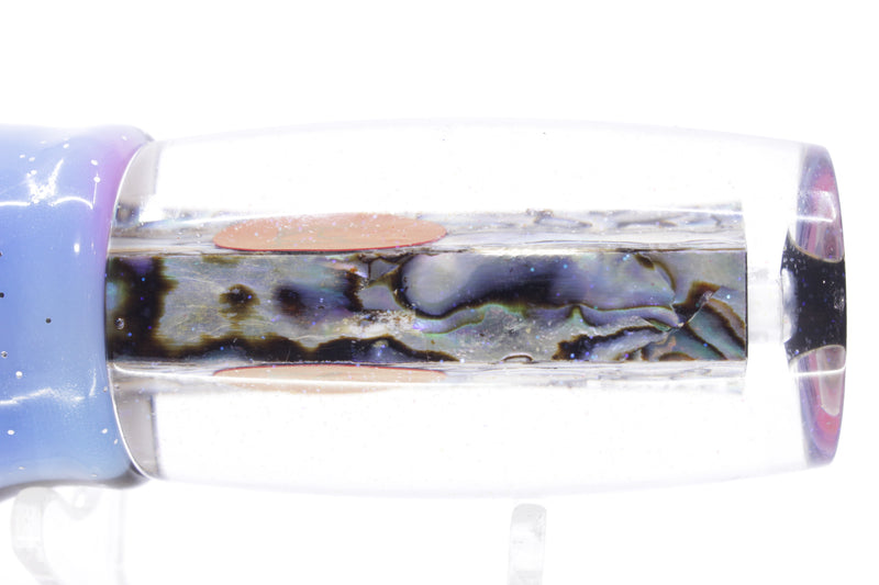 Bonze Lures Paua Shell Red Eyes BTK 10" 7oz Skirted Gay Bob
