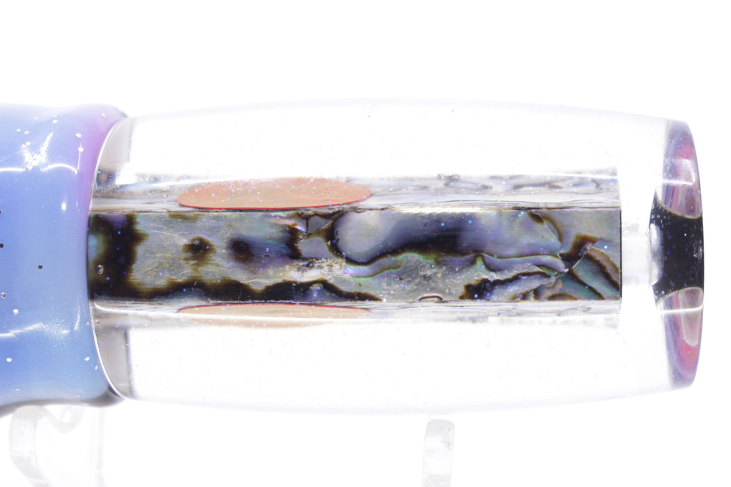 Bonze Lures Paua Shell Red Eyes BTK 10" 7oz Skirted Gay Bob