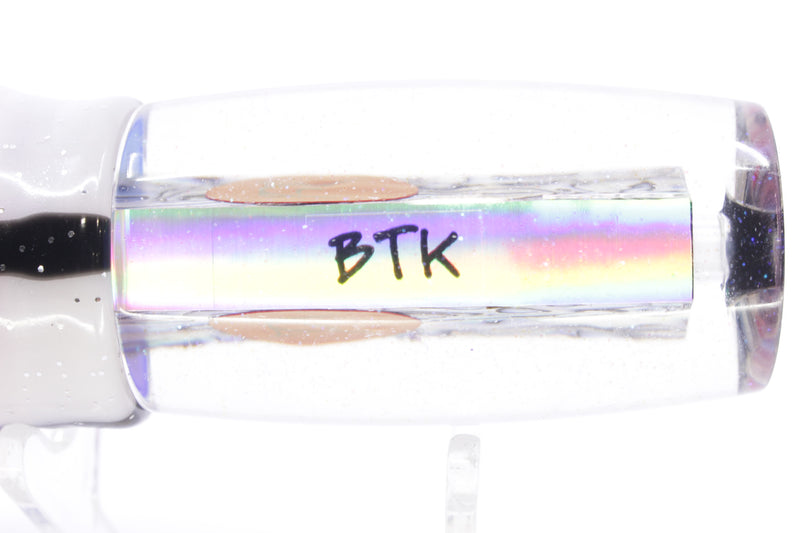 Bonze Lures Paua Shell Red Eyes BTK 10" 7oz Skirted Gay Bob
