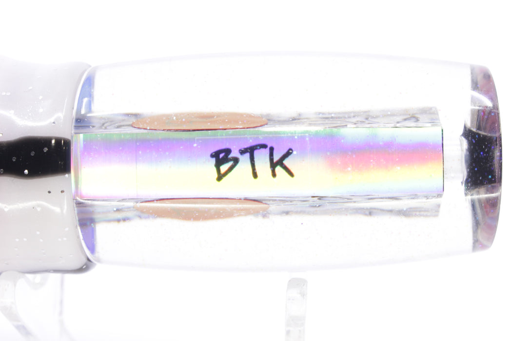 Bonze Lures Paua Shell Red Eyes BTK 10" 7oz Skirted Gay Bob