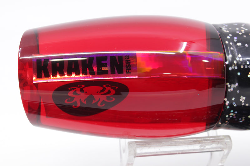 Kraken Fish Co. Red Chrome Worldcup 14" 12.8oz Skirted Black-Red