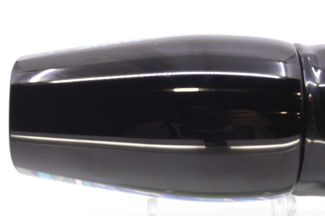 Marlin Magic Ice Blue-Akule Lava Black Back Super Digga Dog 16" 15.5oz Skirted Black Skipjack