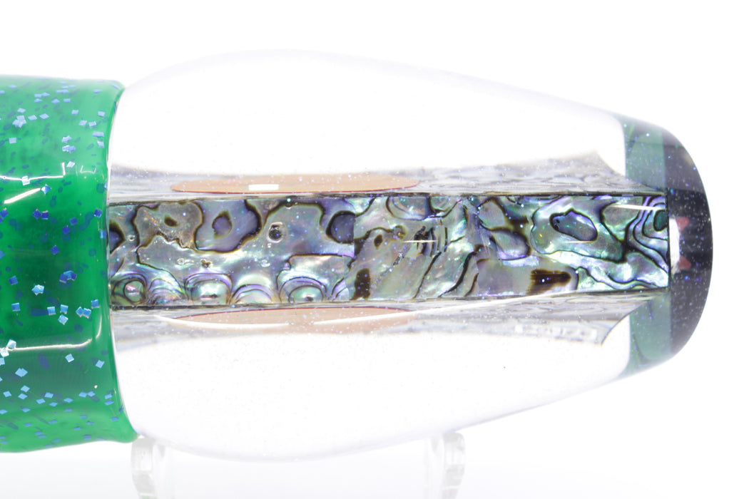 Bonze Lures Paua Shell Sugar Daddy 14" 17.5oz Skirted Mahi