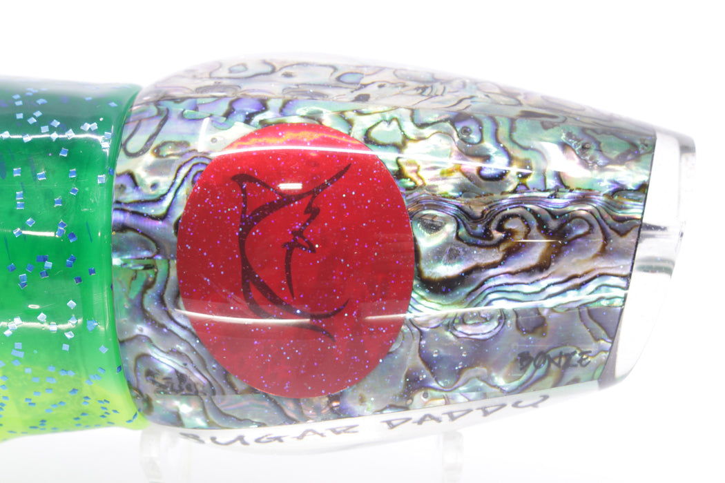 Bonze Lures Paua Shell Sugar Daddy 14" 17.5oz Skirted Mahi