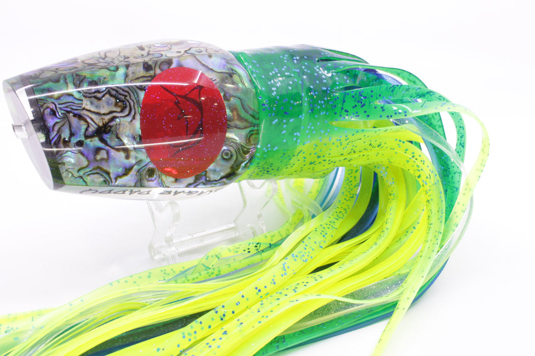 Bonze Lures Paua Shell Sugar Daddy 14" 17.5oz Skirted Mahi