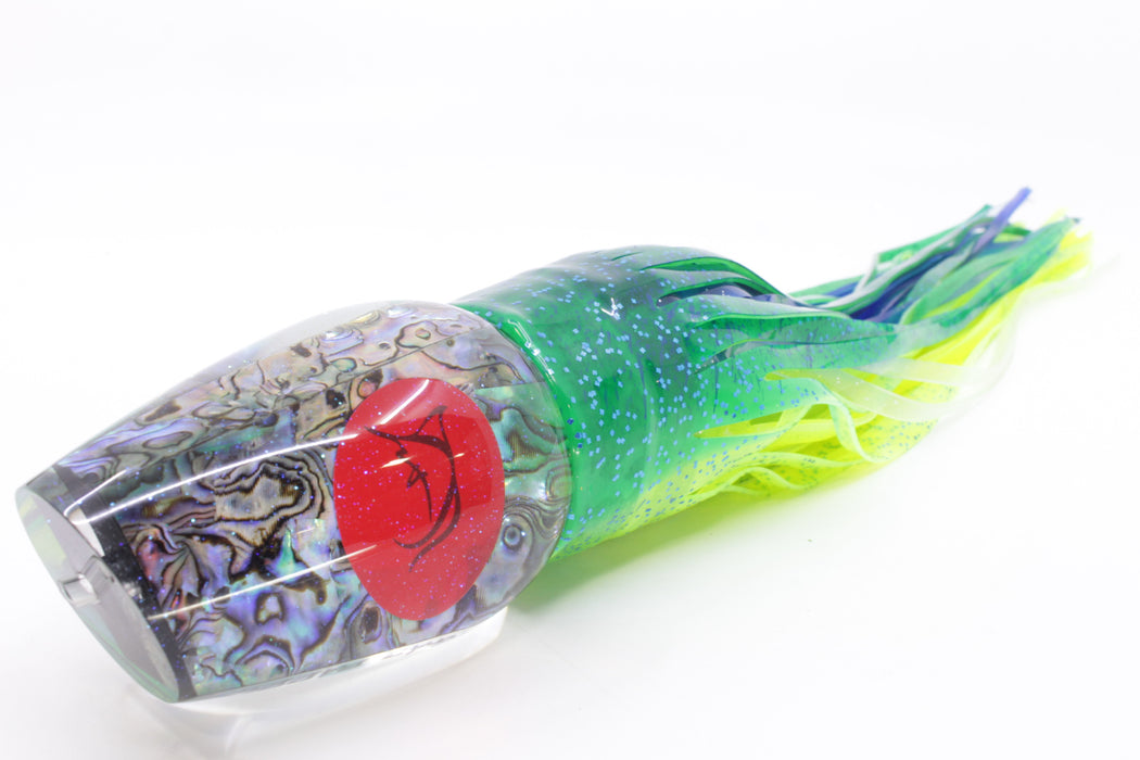 Bonze Lures Paua Shell Sugar Daddy 14" 17.5oz Skirted Mahi