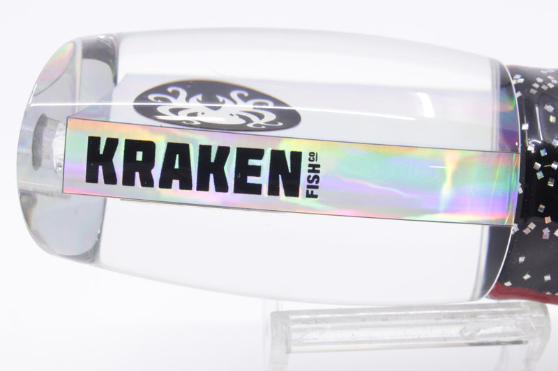 Kraken Fish Co. Silver Rainbow Mayhem 12" 11oz Skirted Black/Rainbow