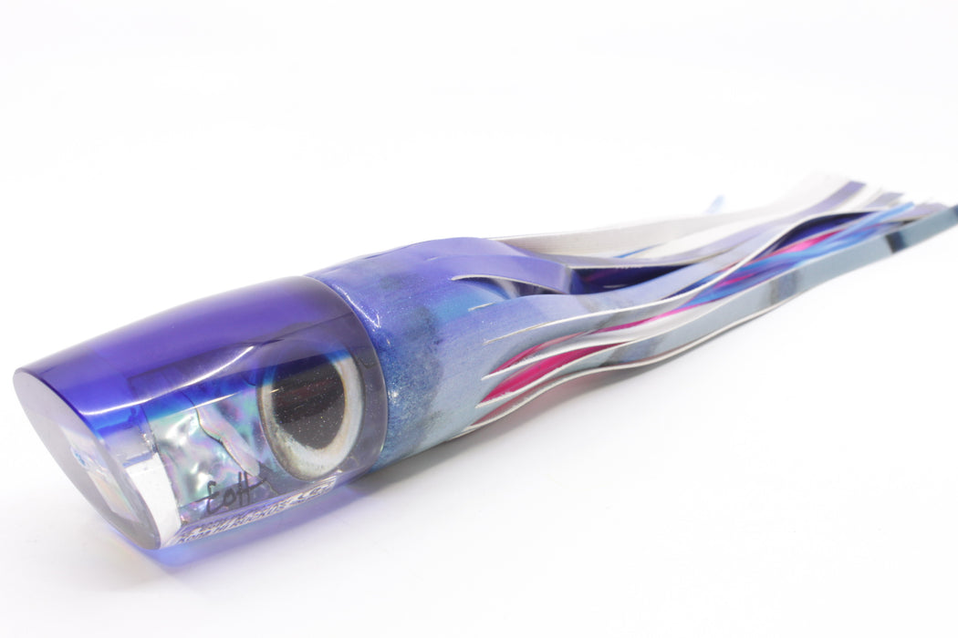 Marlin Magic Blue-Purple Abalone Blue Back Ruckus 12" 9oz Fire Tailz Vinyl Aku Revisited