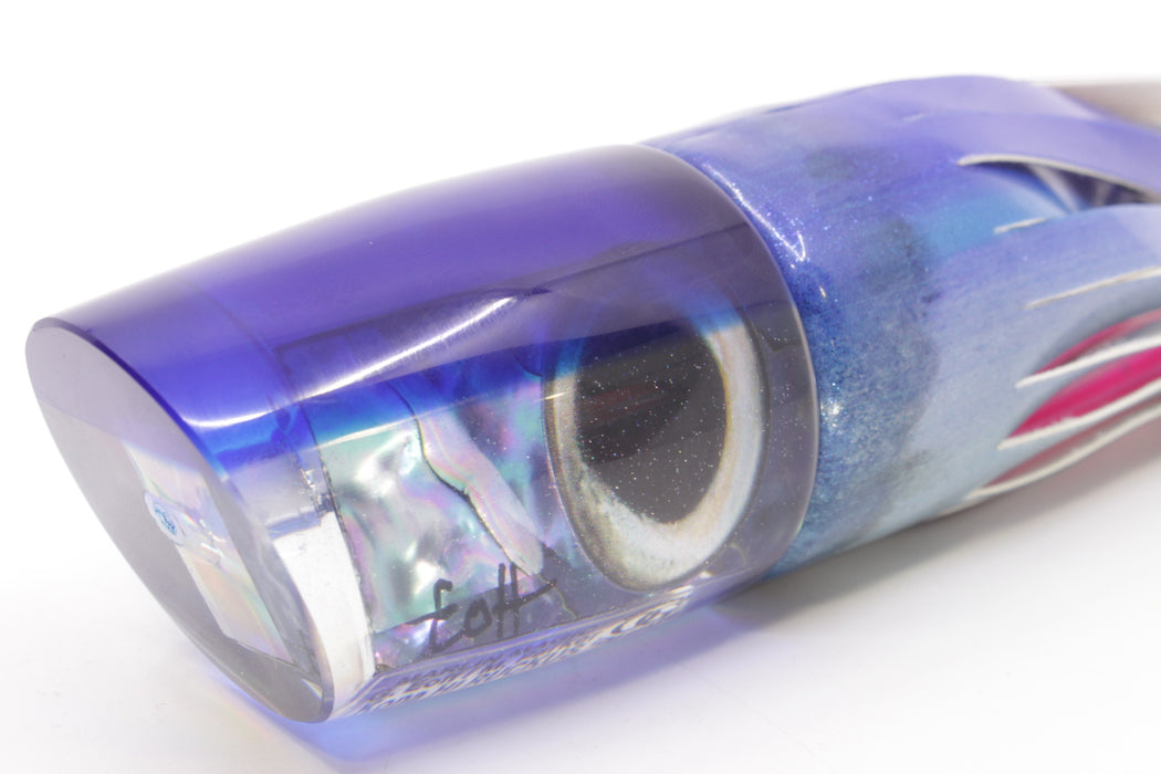 Marlin Magic Blue-Purple Abalone Blue Back Ruckus 12" 9oz Fire Tailz Vinyl Aku Revisited