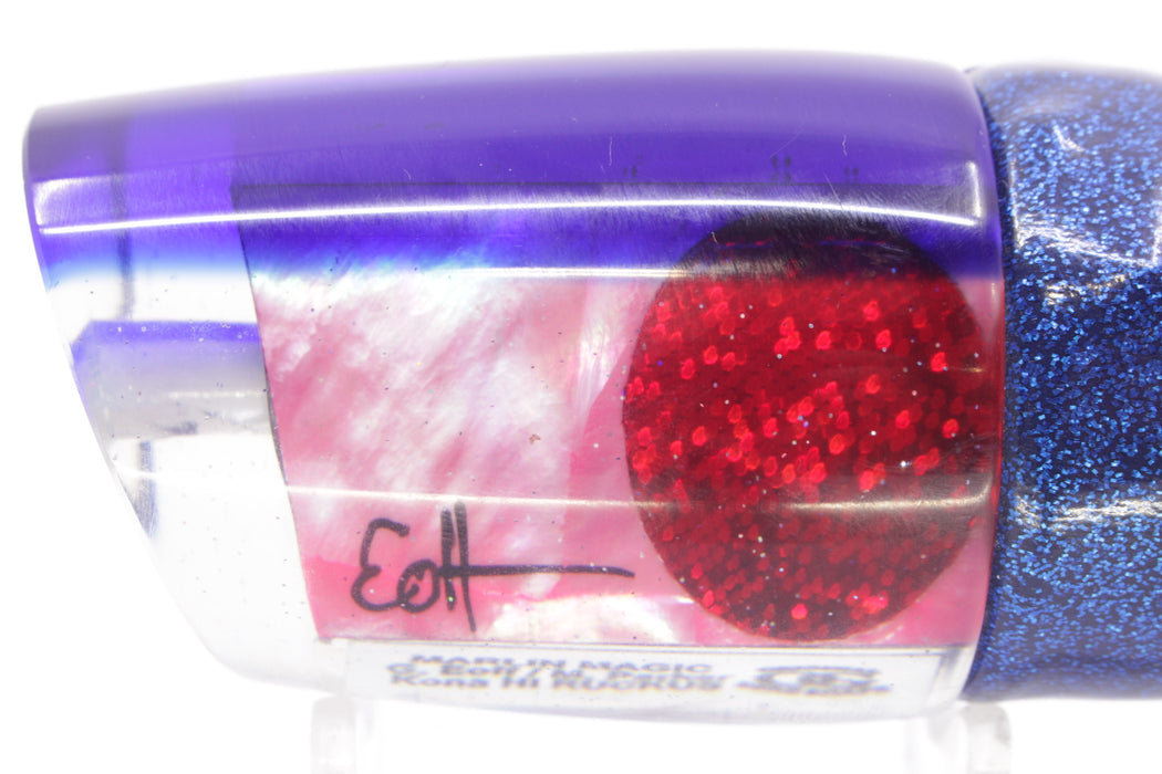 Marlin Magic Pink MOP Blue Back Red Eyes Ruckus 12" 9oz Vinyl Blue-Pink