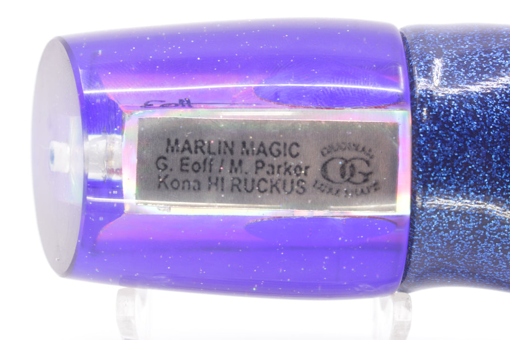 Marlin Magic Pink MOP Blue Back Red Eyes Ruckus 12" 9oz Vinyl Blue-Pink