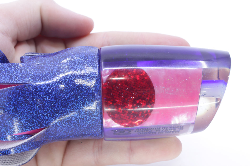 Marlin Magic Pink MOP Blue Back Red Eyes Ruckus 12" 9oz Vinyl Blue-Pink