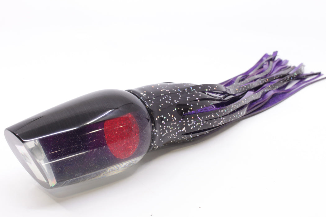 Marlin Magic Purple MOP Black Back Captain's Choice 14" 12.5oz Skirted Black/Purple