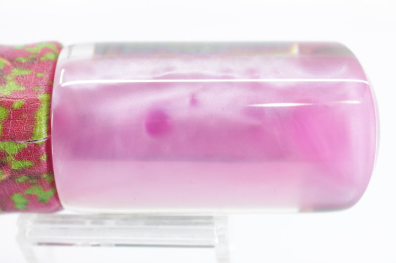 Crampton Baits Real Tahitian MOP Pink Back 1/4 Tonner 12" 6oz ALV Pink Mahi