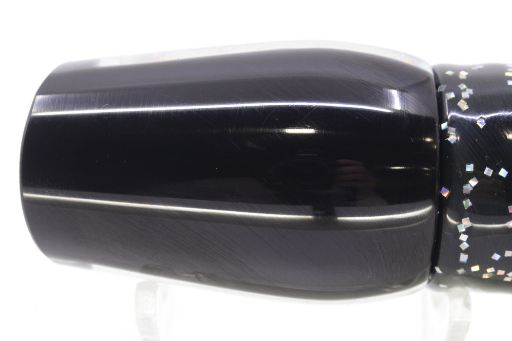 Marlin Magic White Awabi Black Back Medium Pear 10" 8.2oz Skirted Magic Johnson